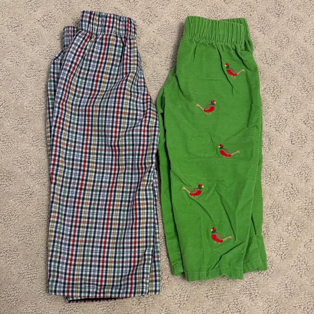 The Beaufort Bonnet Company set of boys’ pants 6-12 months